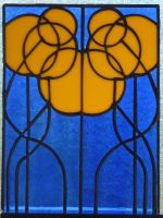 Jugendstil-Blumen